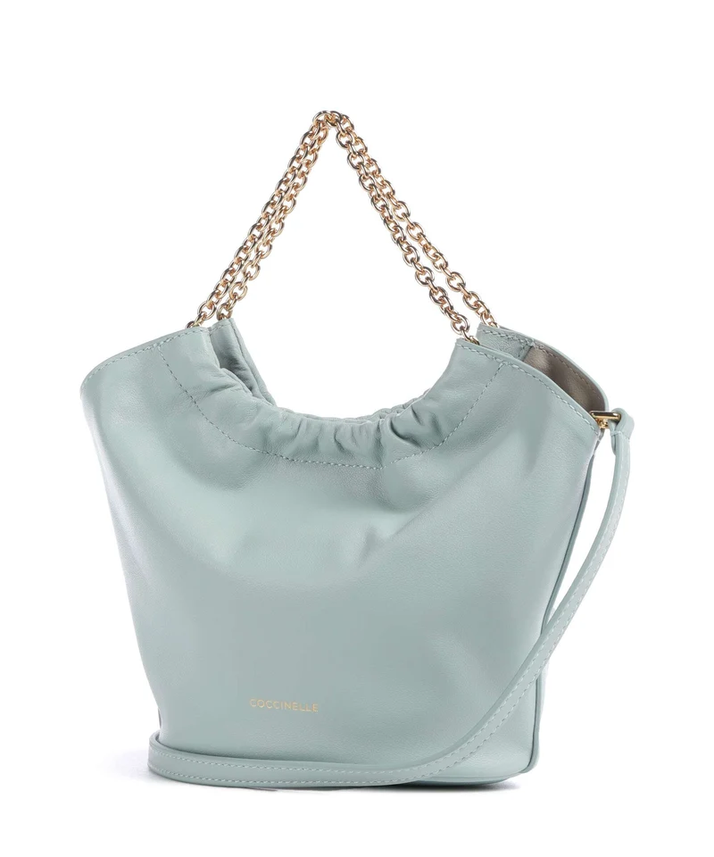 Coccinelle Smash Bucket bolso de mano aquamarine