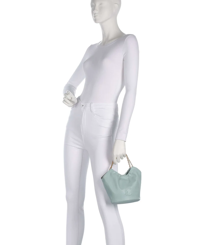 Coccinelle Smash Bucket bolso de mano aquamarine