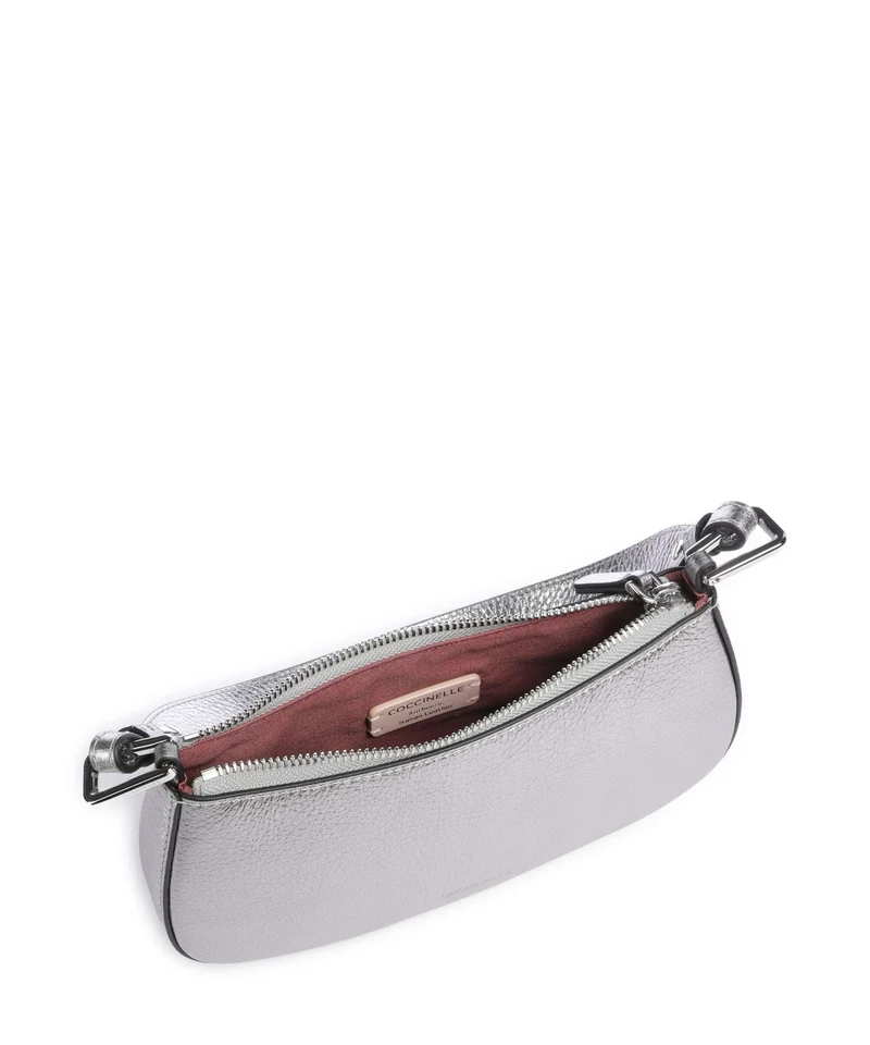 Coccinelle Merveille Bolso de hombro steel