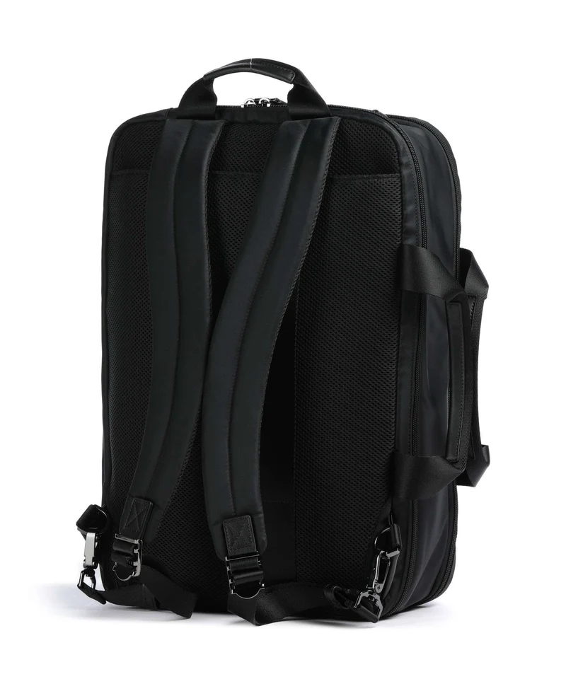 Emporio Armani Recycled Nylon Bolso mochila black beauty