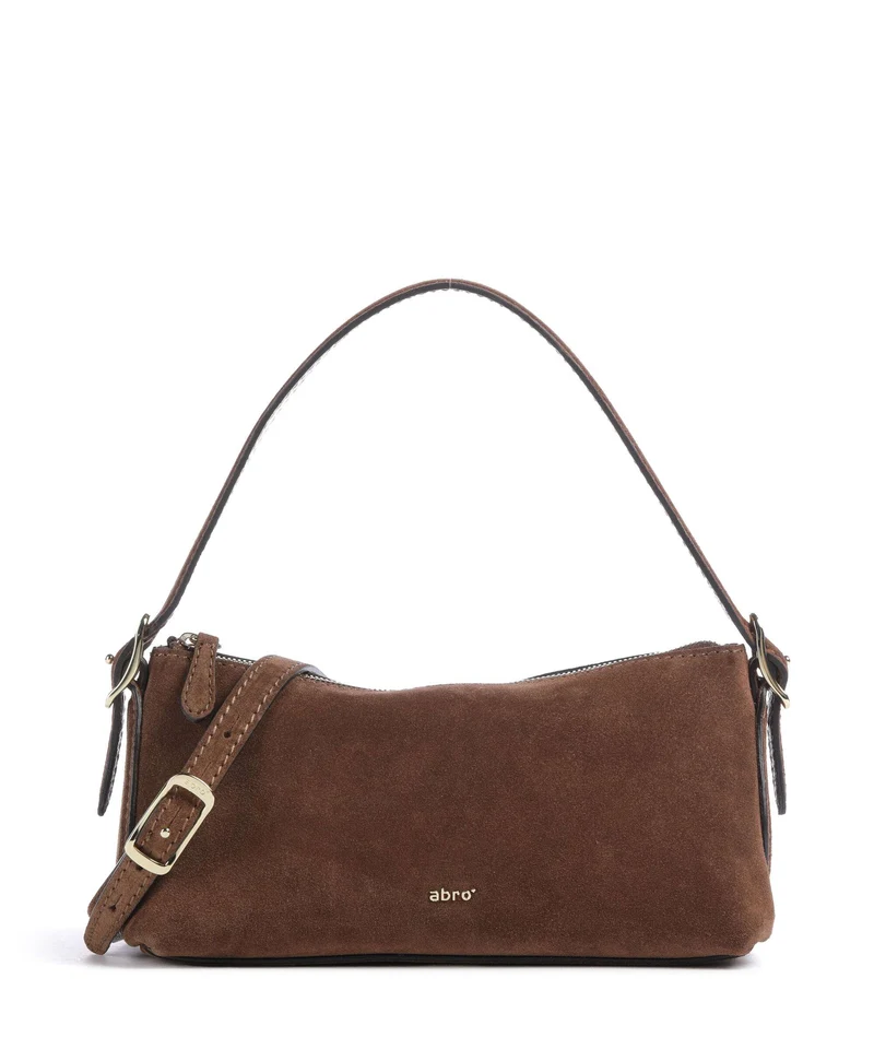Abro Suede Carina Bolso de hombro wood
