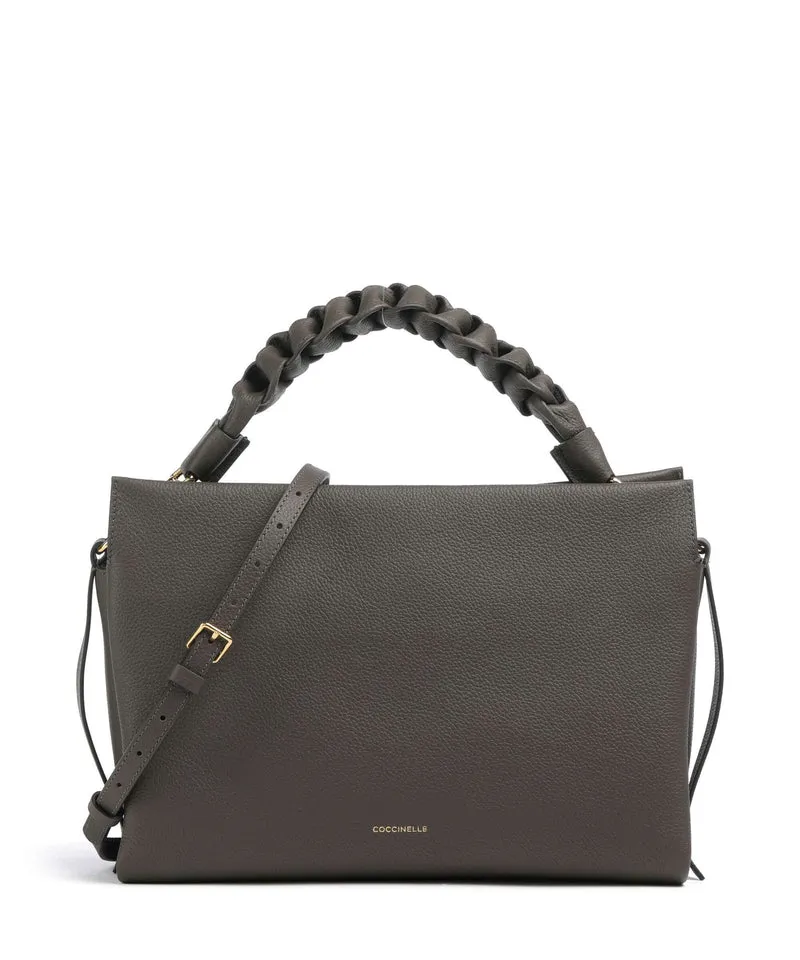 Coccinelle Boheme Grana Double Bolso de hobo fango/honey