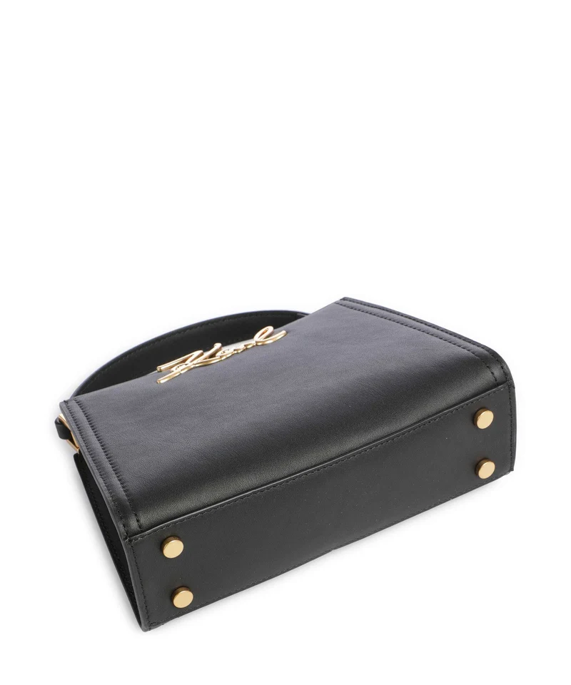 Karl Lagerfeld K/Signature Mini Bolso de mano black/gold