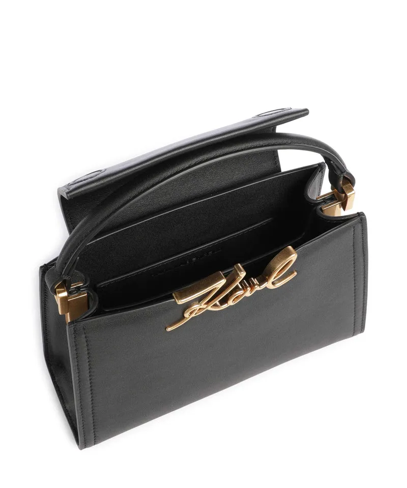 Karl Lagerfeld K/Signature Mini Bolso de mano black/gold