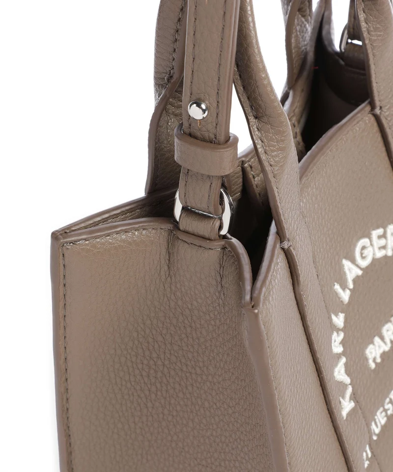 Karl Lagerfeld K/Rue St Guillaume Mini Bolso de mano dark taupe