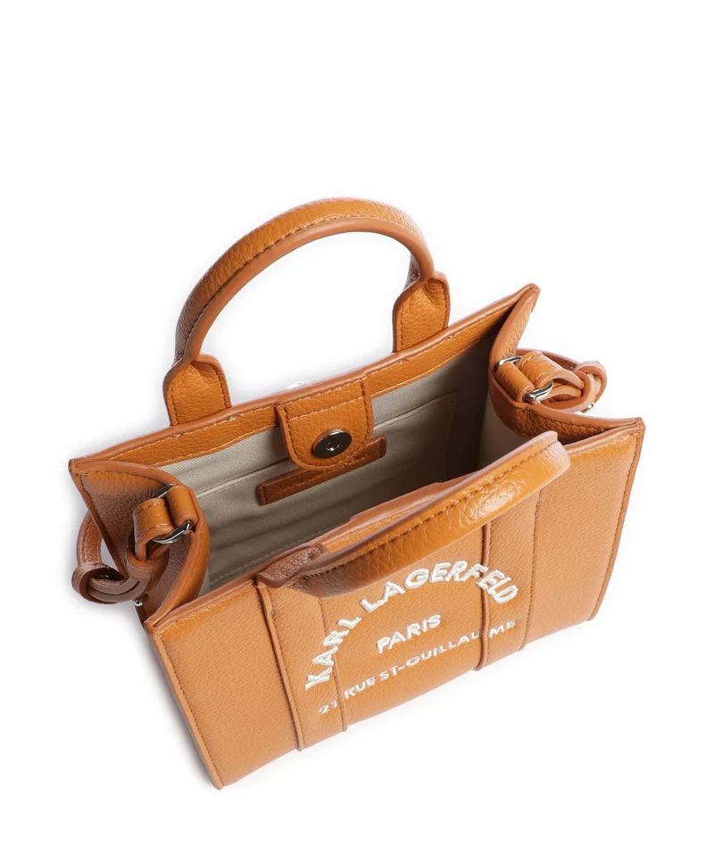Karl Lagerfeld K/Rue St Guillaume Mini Bolso de mano dark orange/sienna