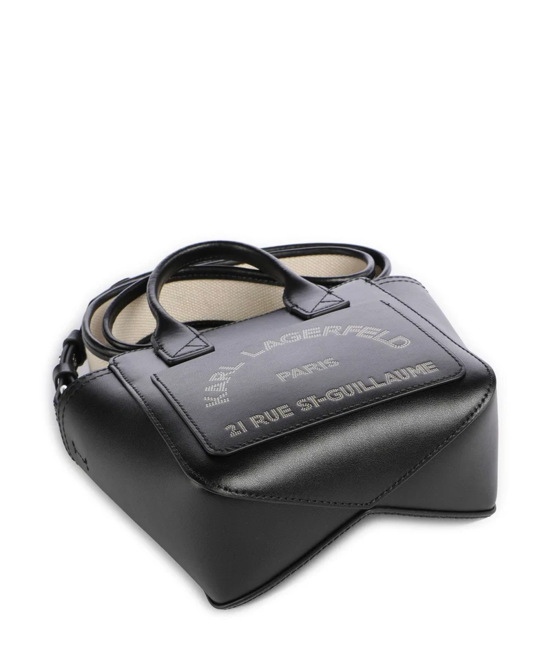 Karl Lagerfeld K/Daily Mini Bolso de mano black nickel