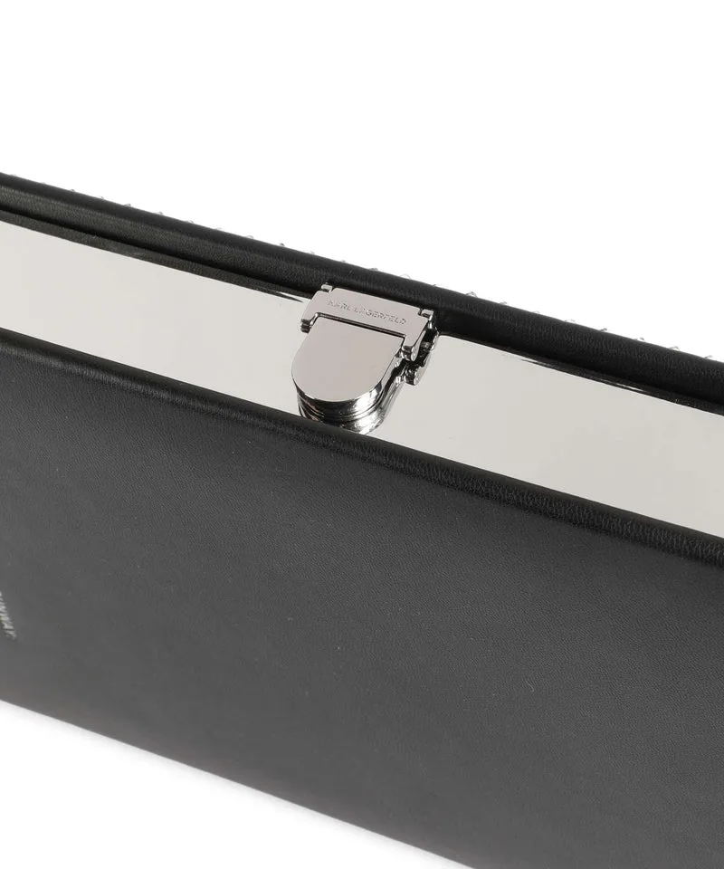 Karl Lagerfeld K/Soiree Book Bolso de hombro black embellishment
