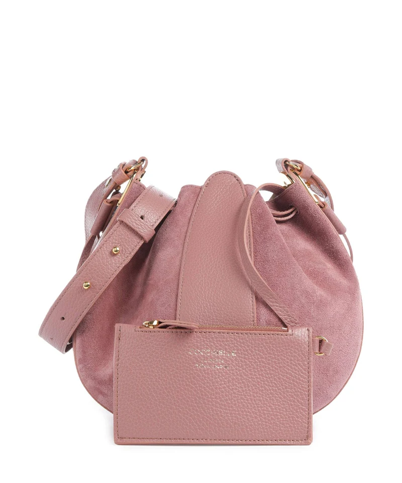 Coccinelle Boom Bucket bolso de mano winter rose