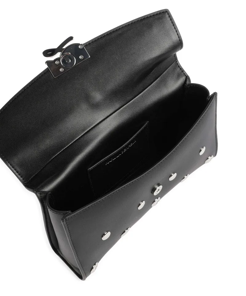 Karl Lagerfeld K/Autograph Twist Bandolera black embellishment