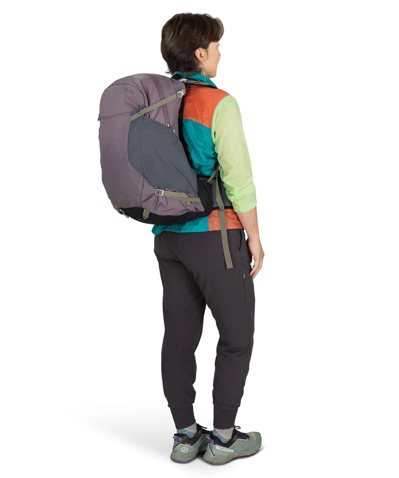 Osprey Hikelite 28 Mochila de senderismo tungsten/yelow