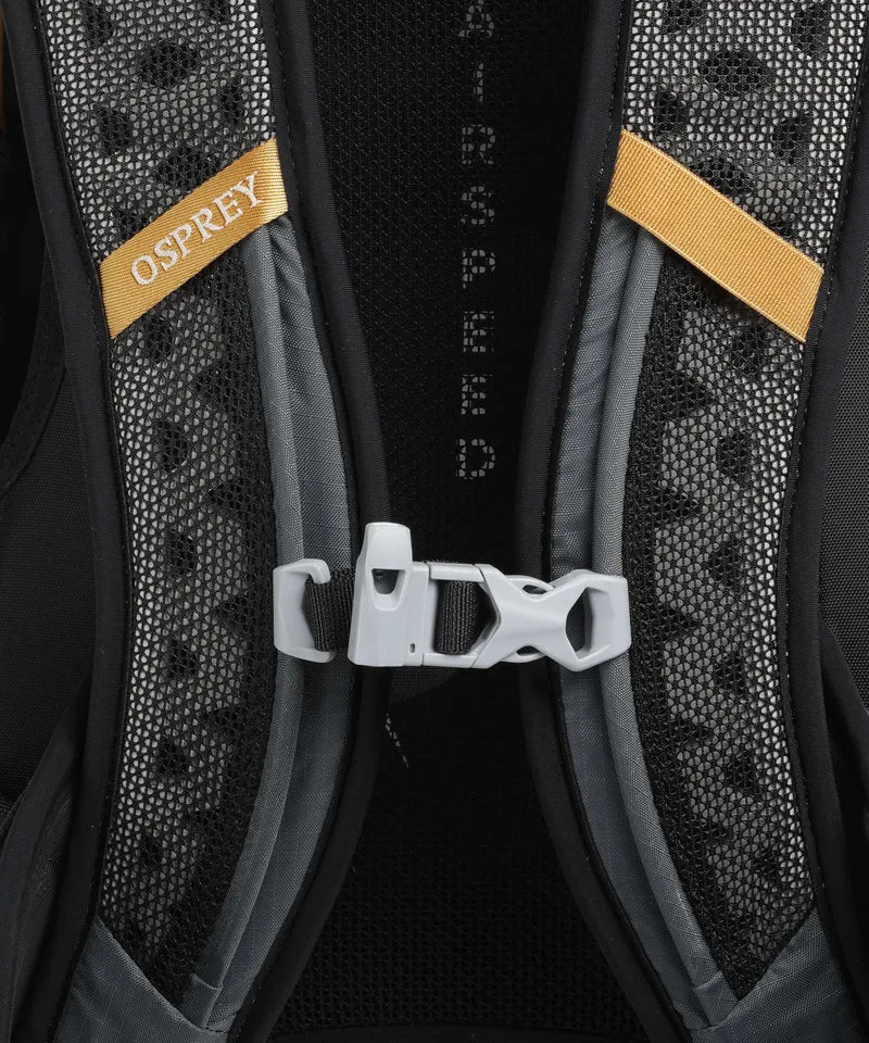 Osprey Hikelite 28 Mochila de senderismo tungsten/yelow