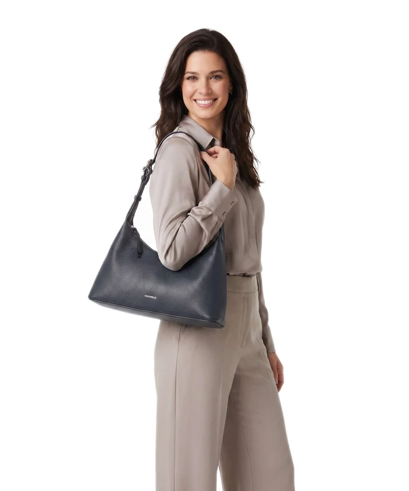 Coccinelle Fern Bolso de hobo midnight blue