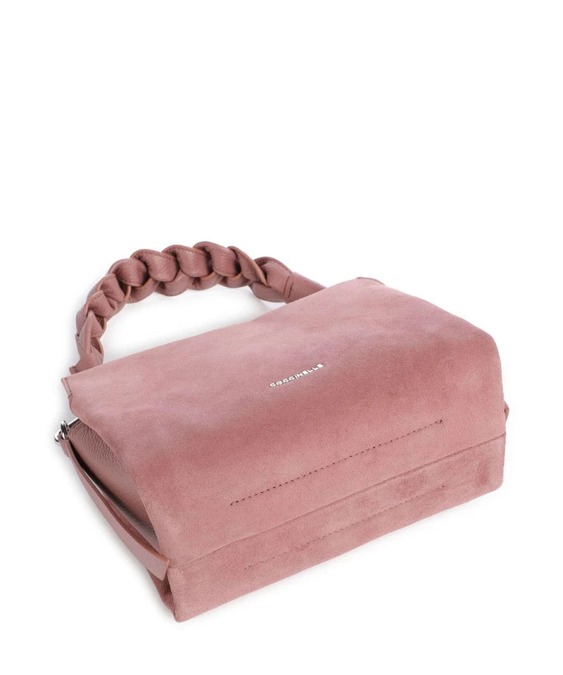 Coccinelle Boheme Suede Bolso de mano winter rose
