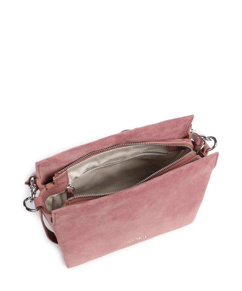 Coccinelle Boheme Suede Bolso de mano winter rose