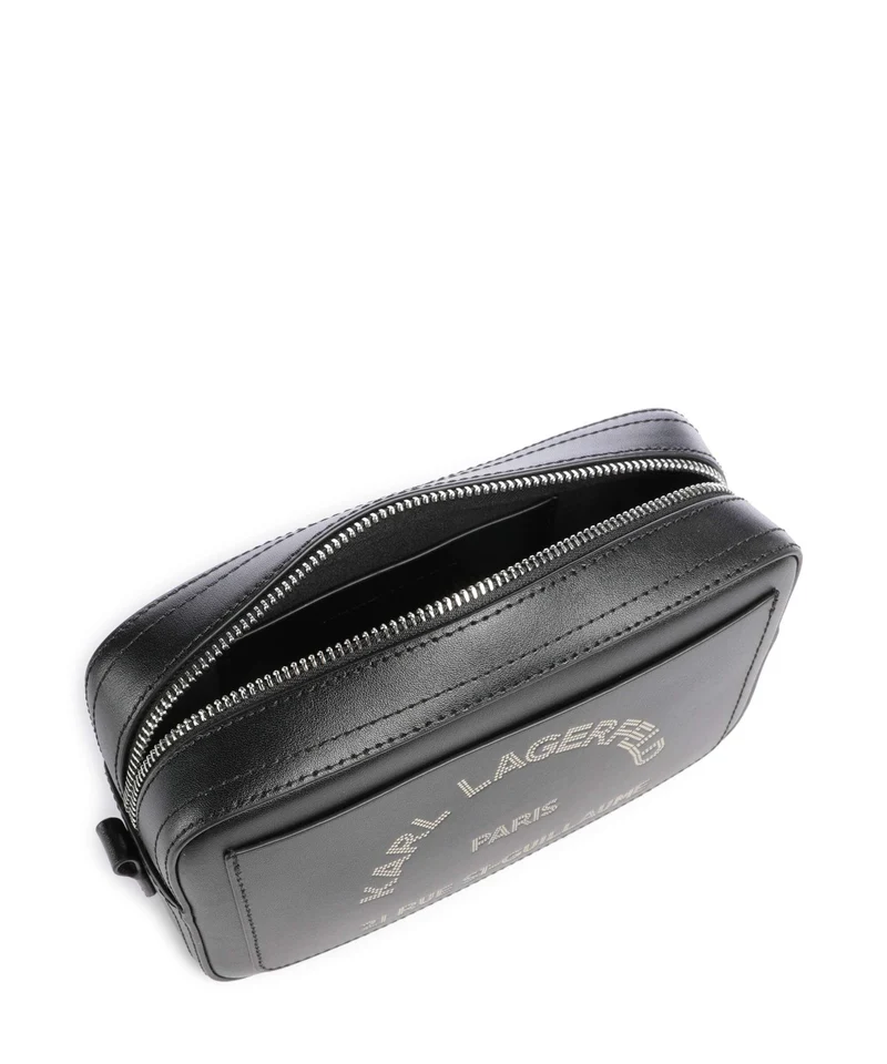 Karl Lagerfeld K/Daily Bandolera black nickel