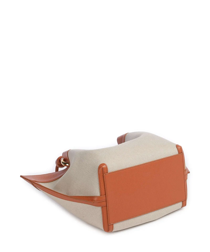Coccinelle Finn Canvas Bolso de hobo natural/crab