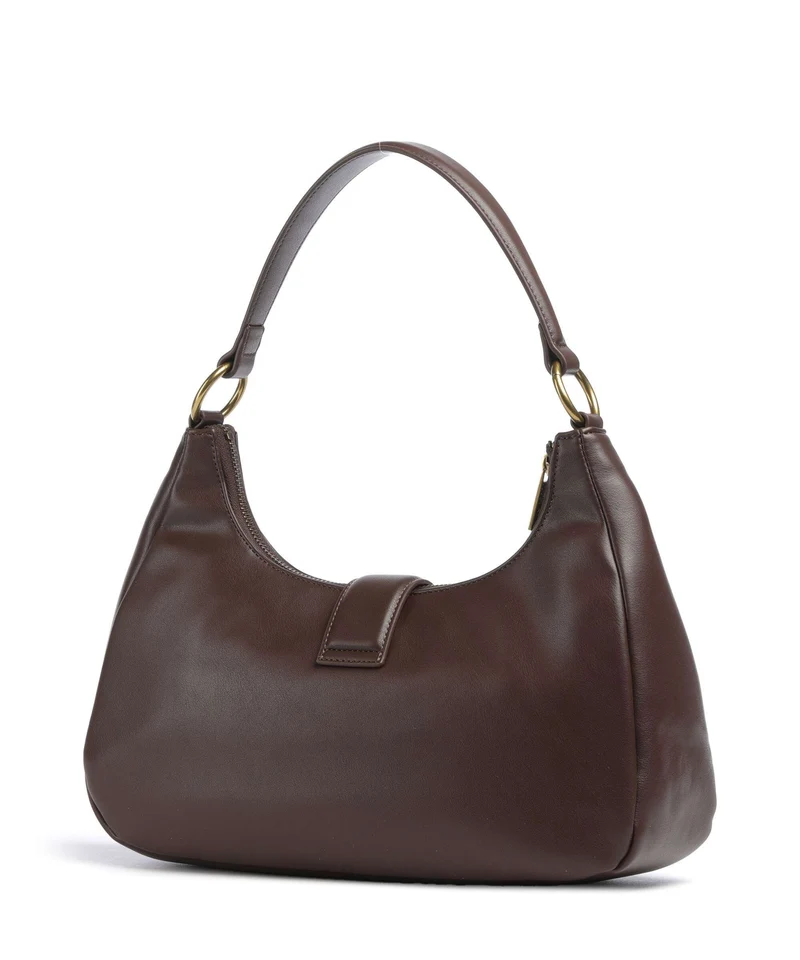 Just Cavalli Iconic Snakes Braided Bolso de hombro black coffee