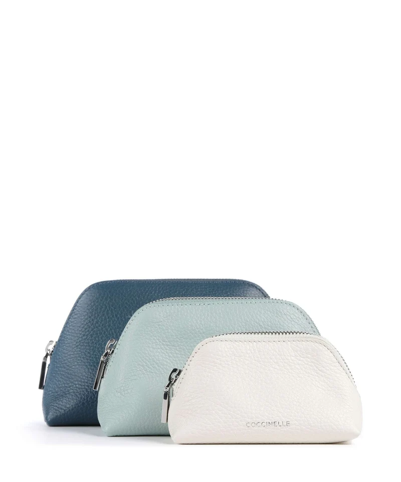 Coccinelle Helga Set Bolso de cosméticos deep blue/aquamarine/pearl