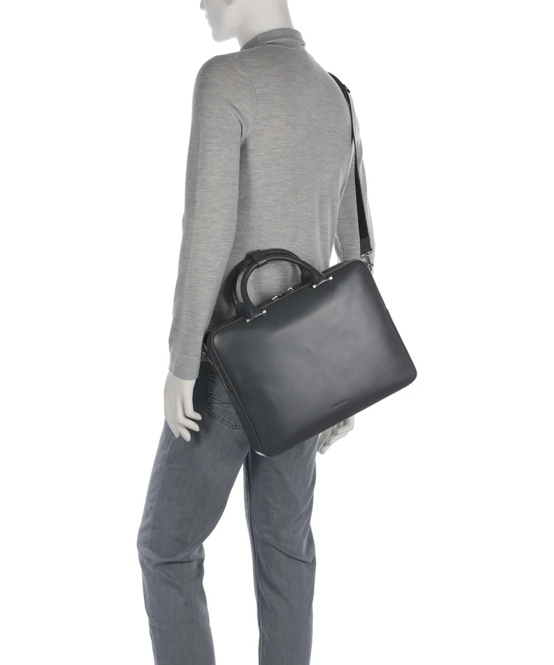 Tiger of Sweden Valise Maletín jet grey