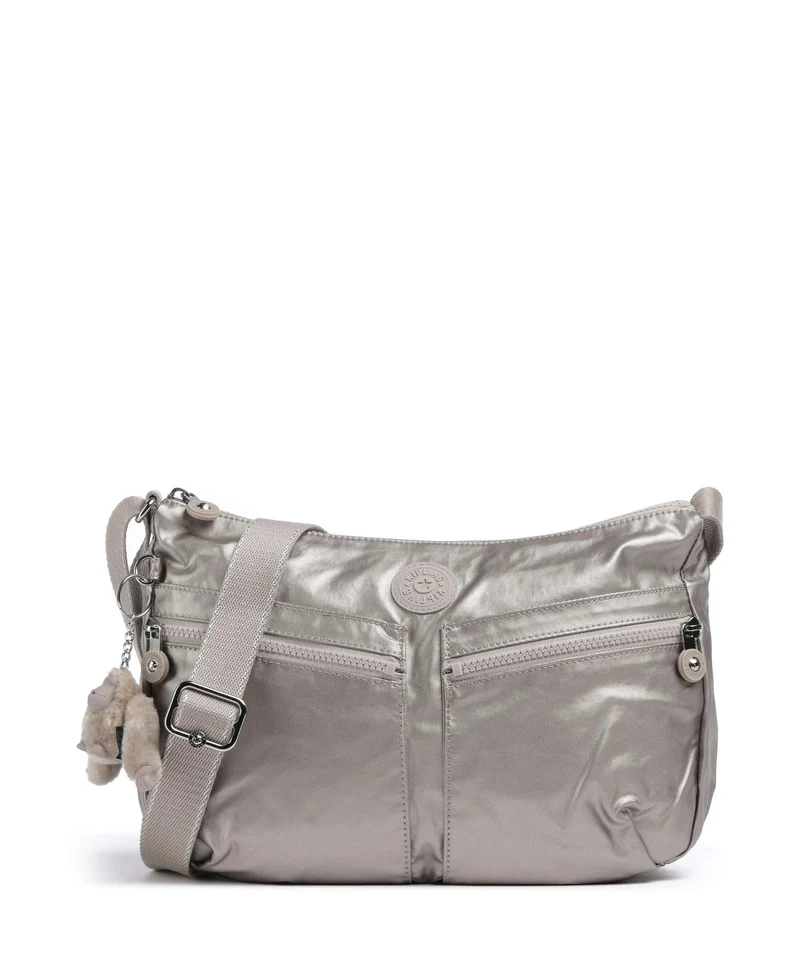 Kipling Basic Izellah Bandolera metallic glow