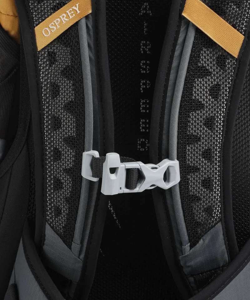 Osprey Hikelite 18 Mochila de senderismo tungsten/yelow