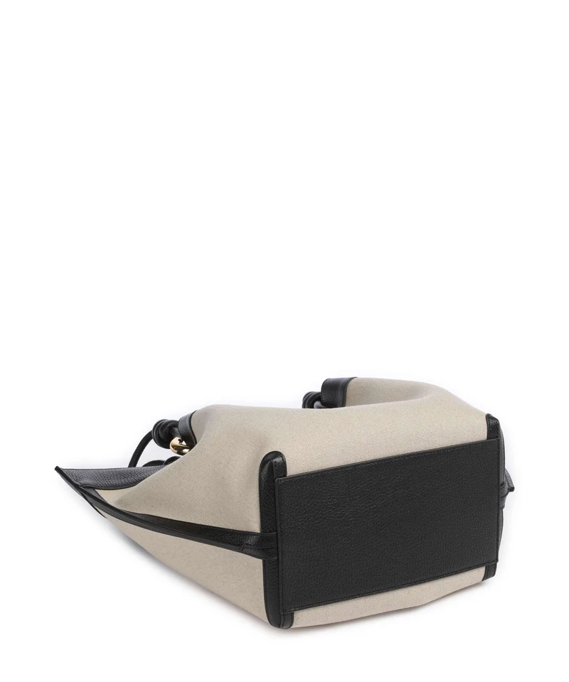 Coccinelle Finn Canvas Bolso de hobo natural/noir
