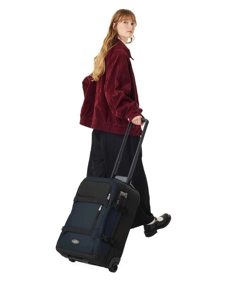 Eastpak Transit'R Pro Core S Bolso de viaje con ruedas navy/pro coated