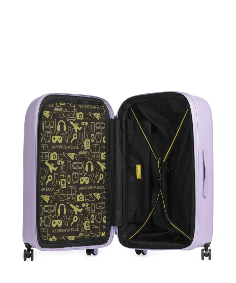 Mandarina Duck Logoduck+ Maleta con 4 ruedas frosty lilac