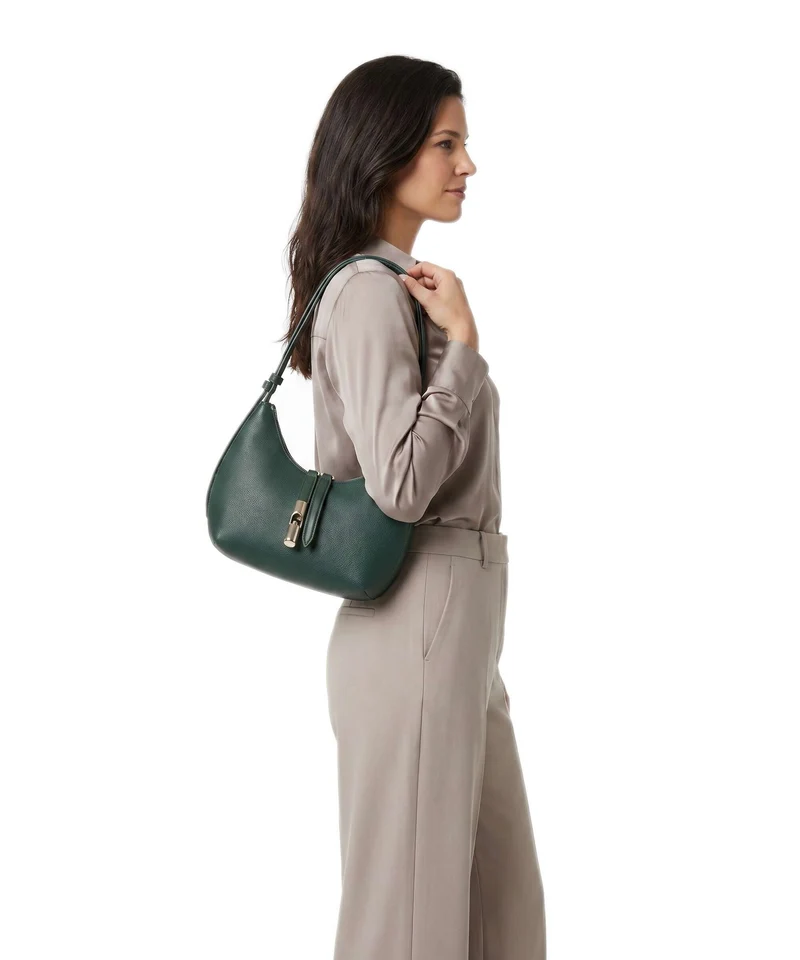 Furla Goccia S Bolso de hombro botanical green