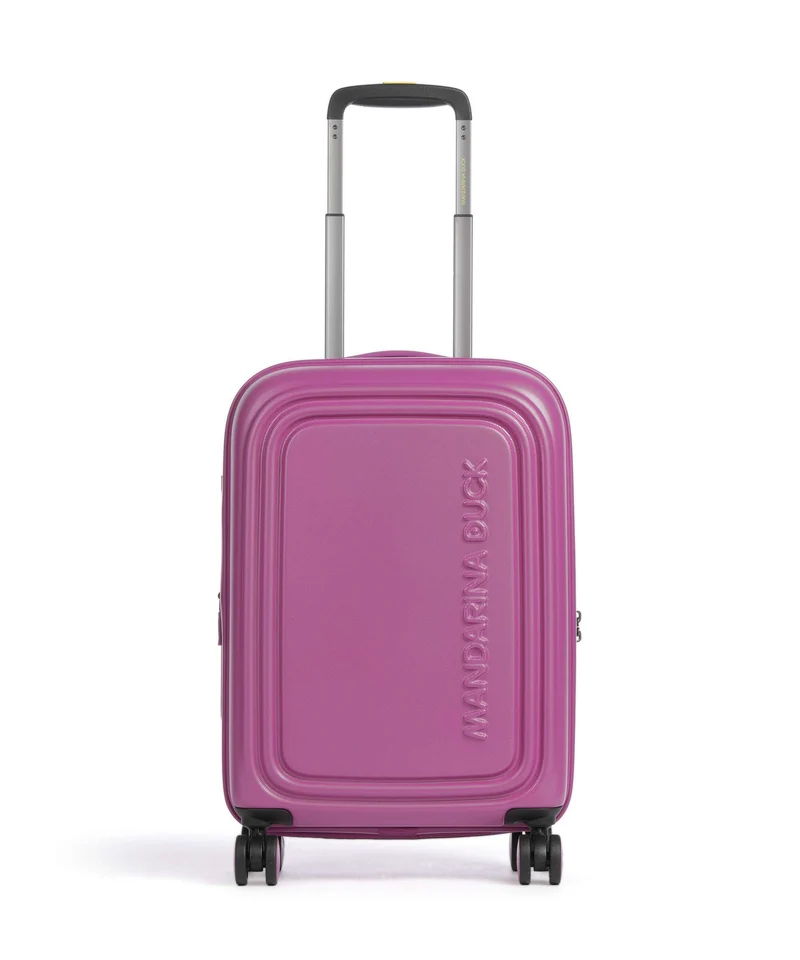 Mandarina Duck Logoduck+ Maleta con 4 ruedas digital pink