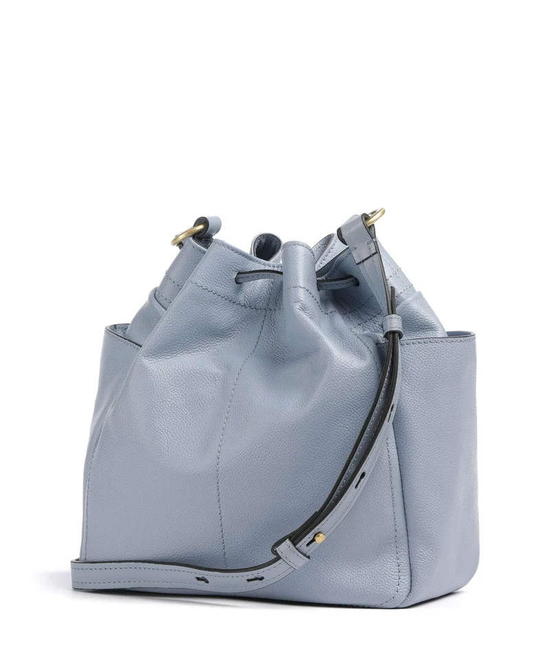 The Bridge Letizia Soft Bucket bolso de mano acqua
