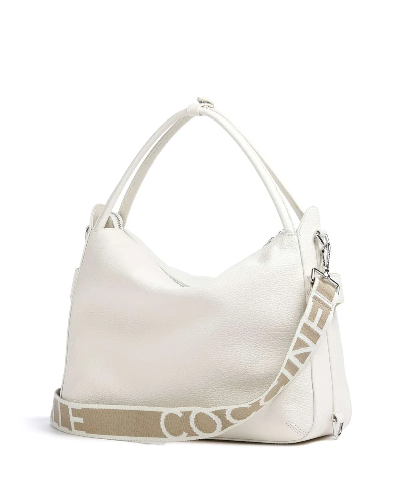 Coccinelle Gretel Ribbon Bolso de hobo pearl