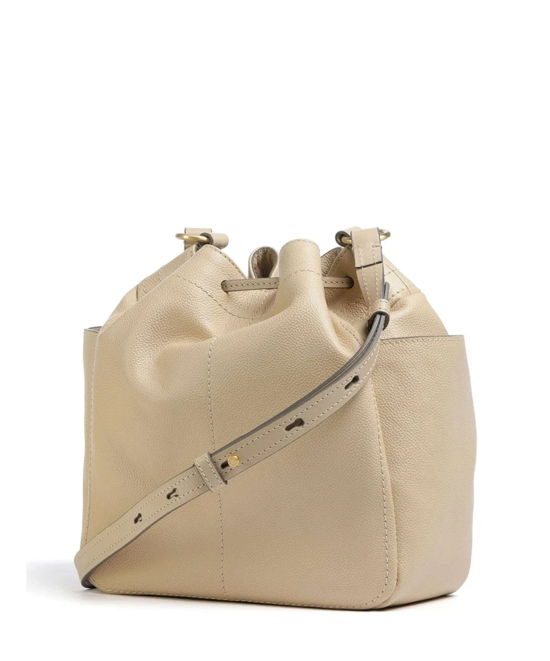 The Bridge Letizia Soft Bucket bolso de mano butter