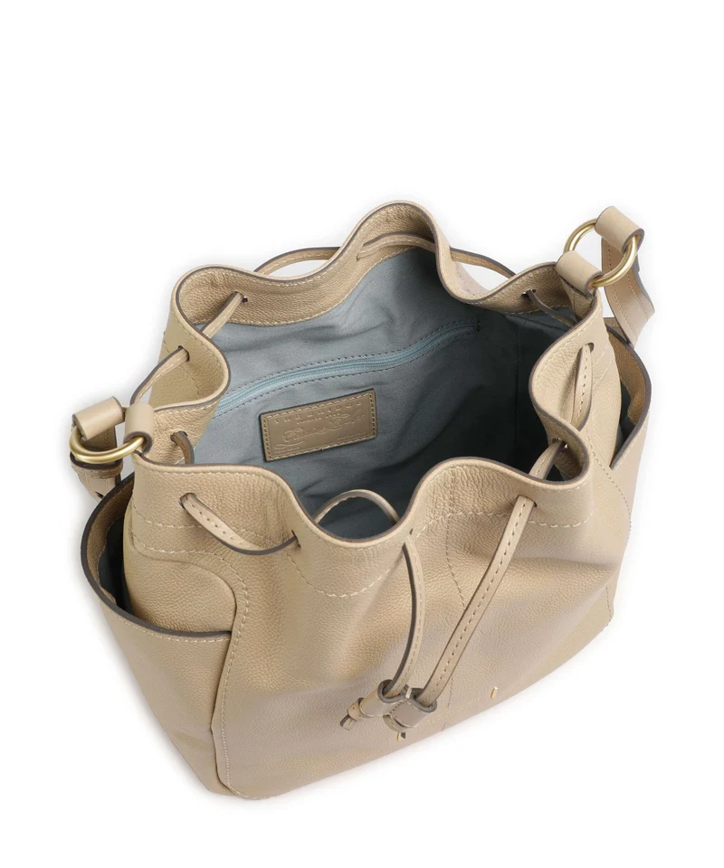 The Bridge Letizia Soft Bucket bolso de mano butter