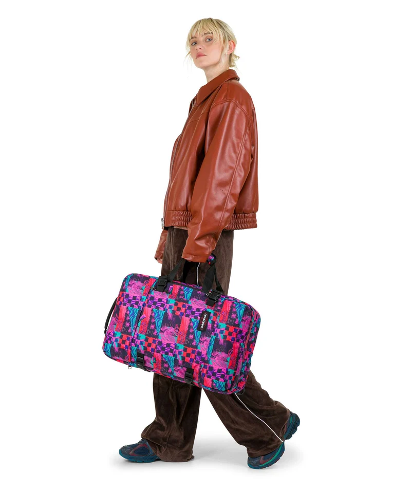 Eastpak Travelpack Mochila de viaje retro surf funk
