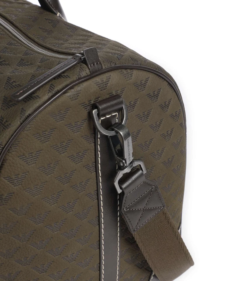 Emporio Armani Special Minorca Bolsa de fin de semana dark olive