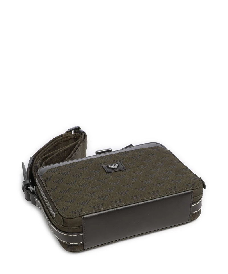 Emporio Armani Special Minorca Bandolera dark olive