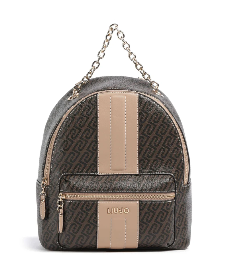 Liu Jo Ematite M Mochila naturale/dark cipria