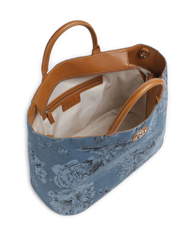 Liu Jo Sira L Bolso de mano denim flowers