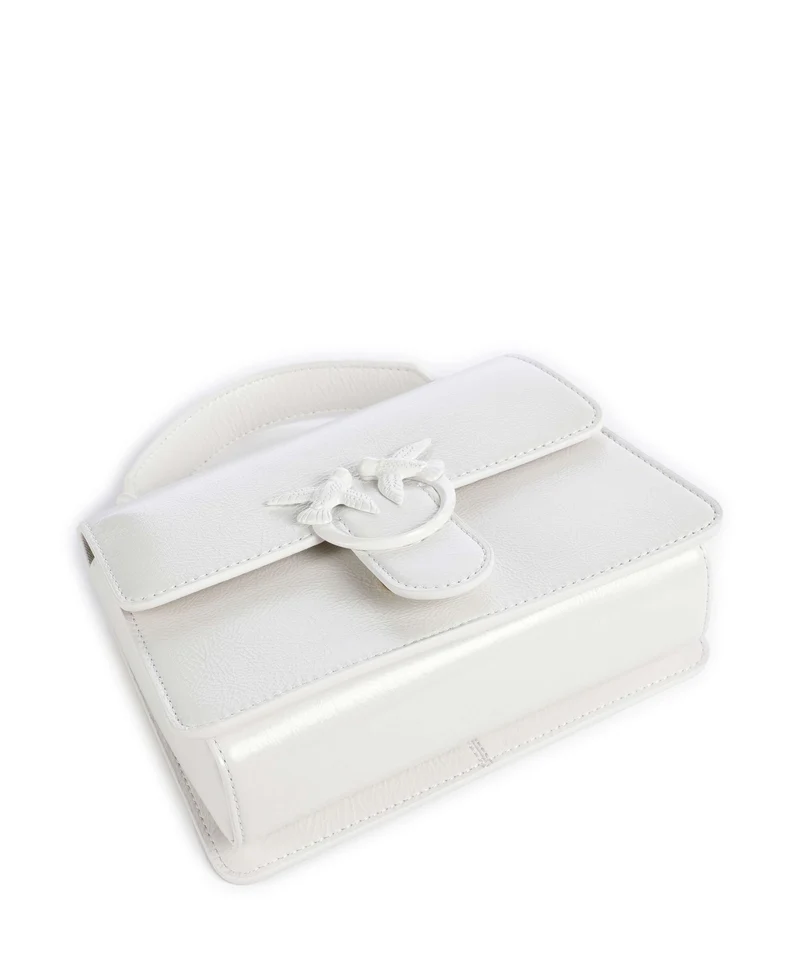 Pinko Love One Mini Bolso de mano bianco nembo/block color