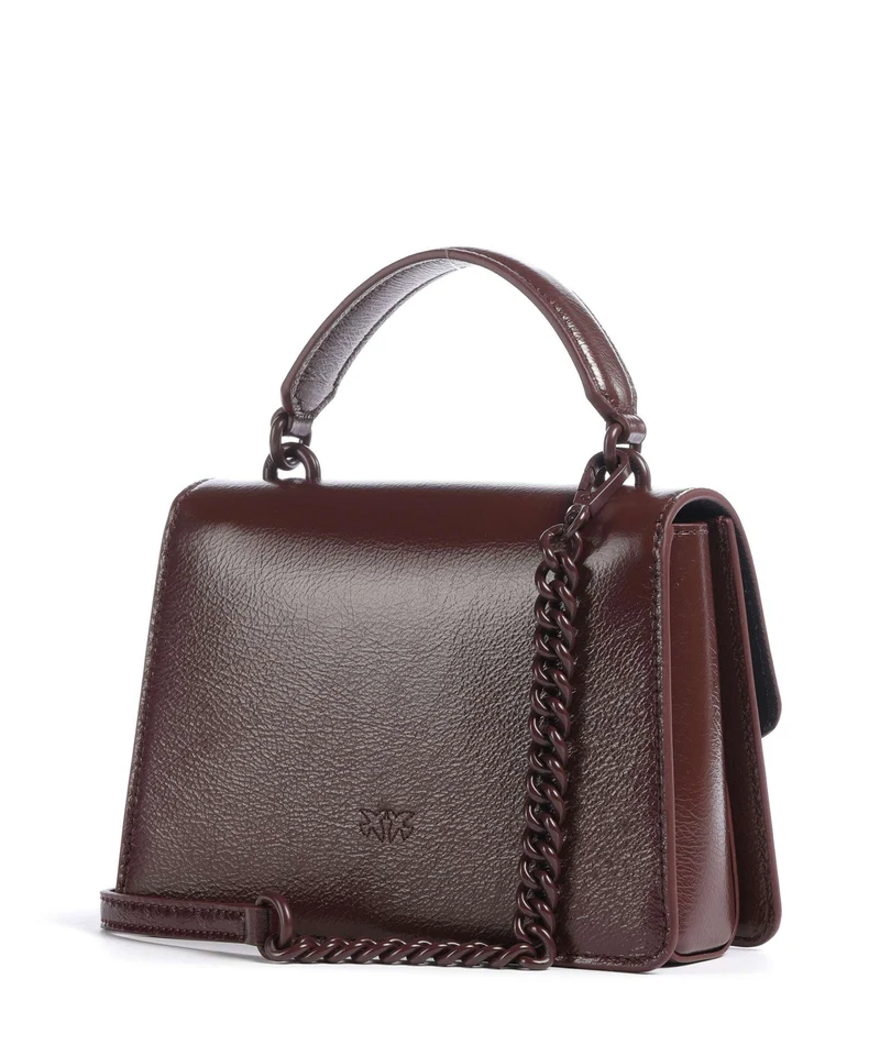 Pinko Love One Mini Bolso de mano burgundy wine