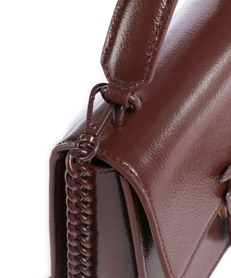 Pinko Love One Mini Bolso de mano burgundy wine