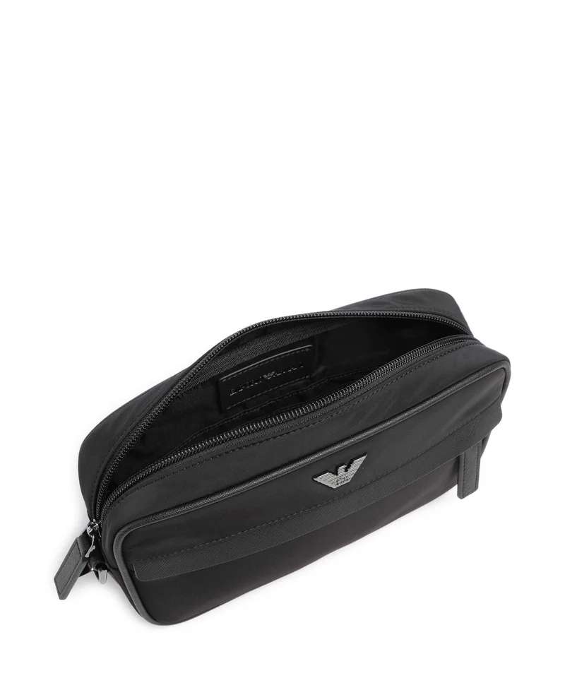 Emporio Armani Nylon Recycled Neceser black beauty