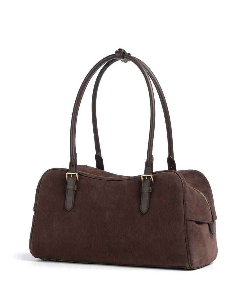 Lauren Ralph Lauren Marcy Large Bolso de hombro chestnut brown