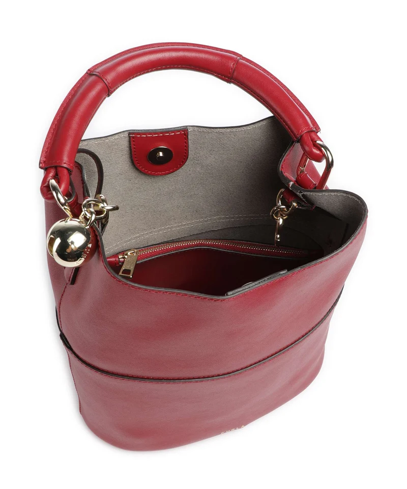 Furla Sfera S Bucket bolso de mano lacca/vaniglia