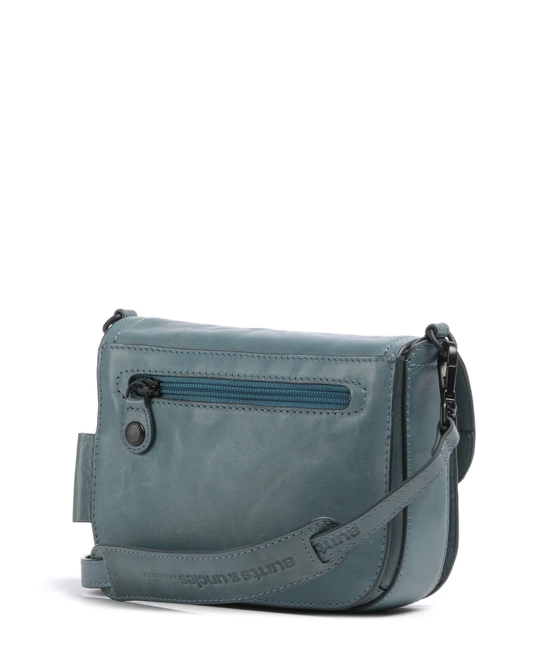 Aunts & Uncles Grandma's Luxury Club Mrs. Waffle Bandolera aegean blue