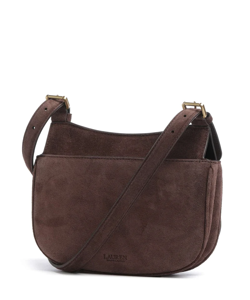 Lauren Ralph Lauren Marcy Medium Bandolera chestnut brown