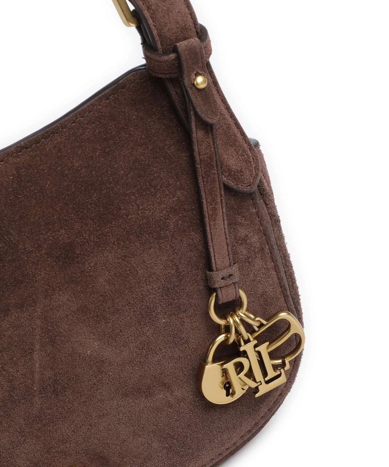 Lauren Ralph Lauren Marcy Medium Bandolera chestnut brown
