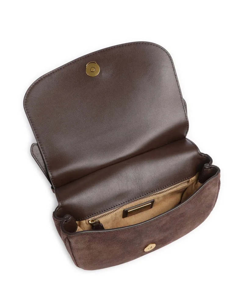 Lauren Ralph Lauren Marcy Medium Bandolera chestnut brown